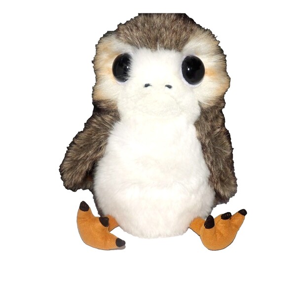 PORG Star Wars Last Jedi 9" Interactive Talk & more Seven20 Plush Stuffed Animal - Picture 1 of 11
